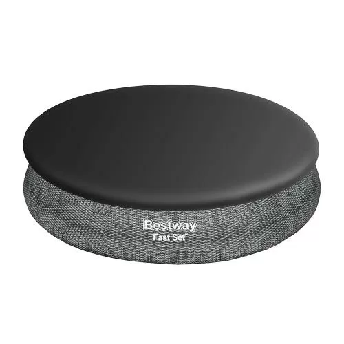 Bestway Flowclear Abdeckplane 396 cm - schwarz
