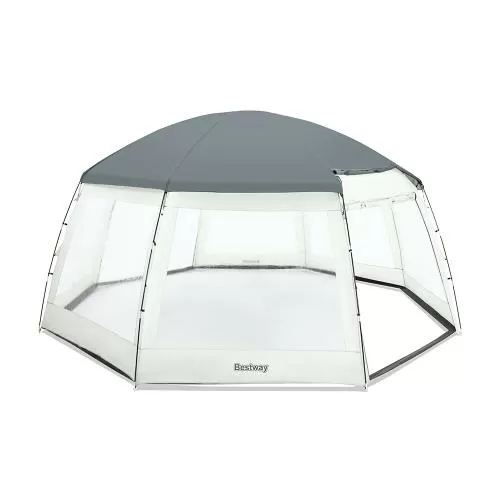 Bestway Pavillon für runde Pools 488 cm - grau