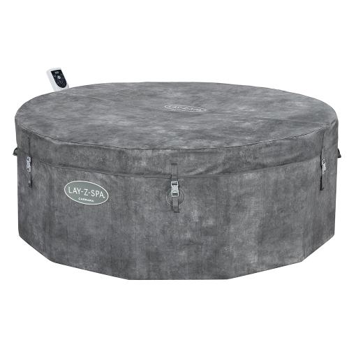 Preview: Bestway Lay-Z-Spa Carrara Energy-Efficient Smart AirJet Hot Tub with App Control 4-6 pers - grey
