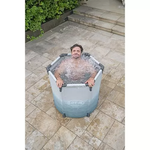 Bestway Lay-Z-Spa® Glacial Dip Cold Plunge Recov ery Ice Bath Pod 1-Person - blue