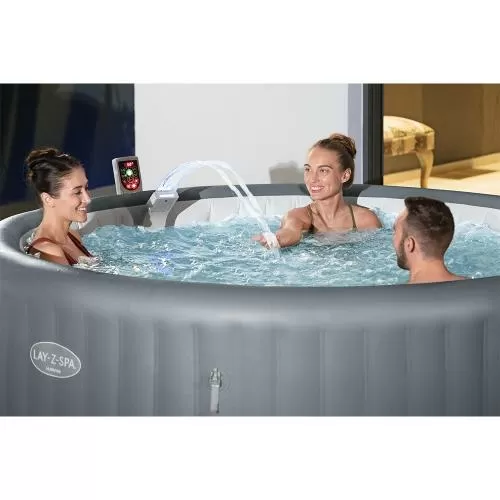 Bestway LAY-Z-SPA Xtras LED-Wasserfall - grau