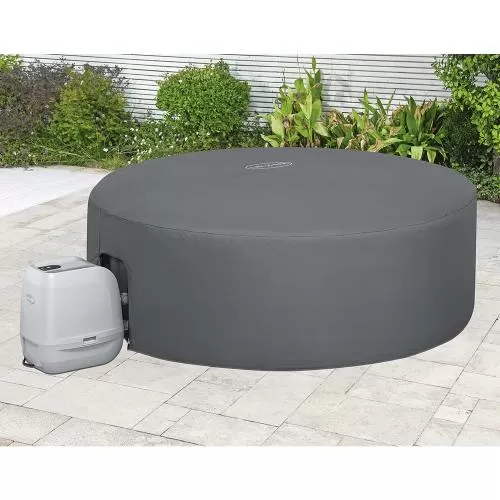 Bestway Lay-Z-Spa EnergySense Thermal Round Hot Tub Cover 2.16 m x 80 cm - grey