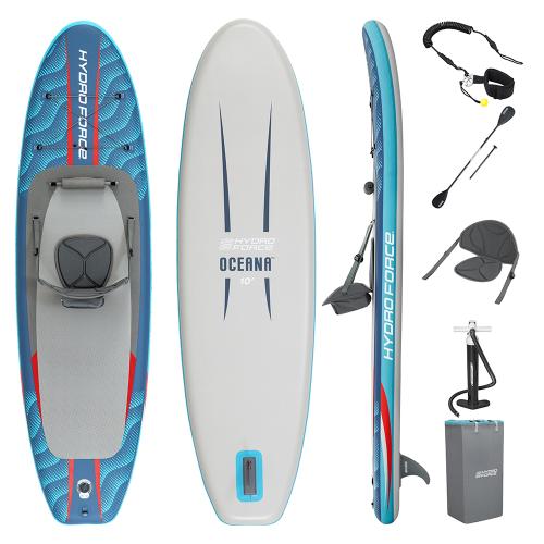 Preview: Bestway Hydro Force Oceana 2-in-1 SUP & Kayak Set 305 x 84 x 15 cm - gray blue
