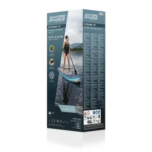 Bestway Hydro Force Oceana 2-in-1 SUP & Kayak Set 305 x 84 x 15 cm - gray blue