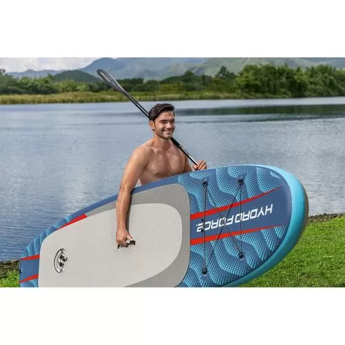 Bestway Hydro Force Oceana CompactAir Inflatable Paddleboard Set 305 x 84 x 15 cm - blue grey