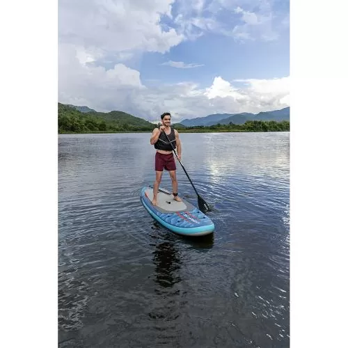 Bestway Hydro Force Oceana CompactAir Inflatable Paddleboard Set 305 x 84 x 15 cm - blue grey