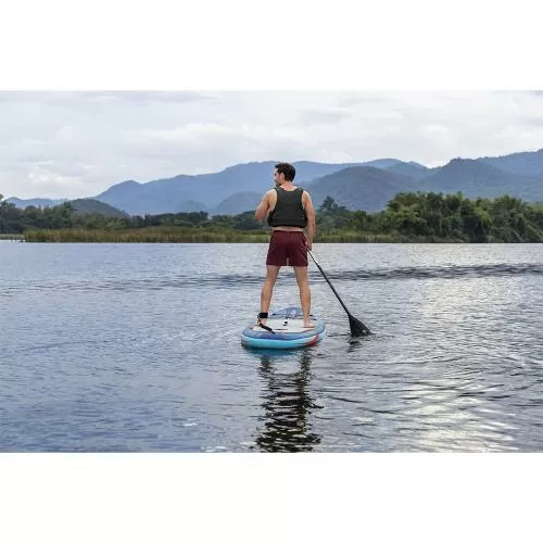 Bestway Hydro Force Oceana CompactAir Inflatable Paddleboard Set 305 x 84 x 15 cm - blue grey