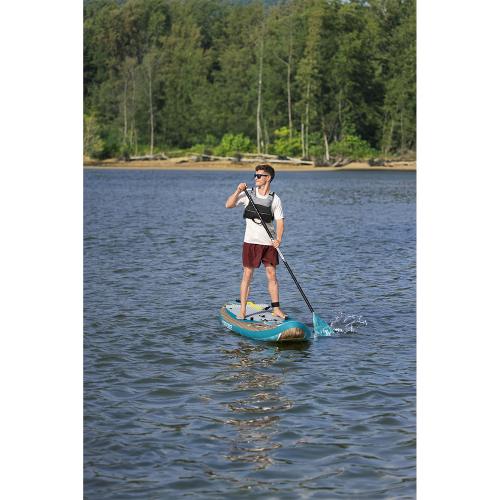 Preview: Bestway Hydro Force Glider Elite 2-in-1 Stand-Up Paddleboard & Kayak Set 381 x 79 x 15 cm - brown
