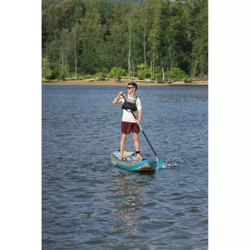 Bestway Hydro Force Glider Elite 2-in-1 Stand-Up Paddleboard & Kayak Set 381 x 79 x 15 cm - brown