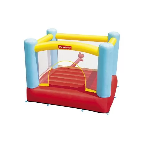 Bestway Fisher-Price Hüpfburg Bouncetacular mit Gebläse 200x170x152 cm - mehrfarbig