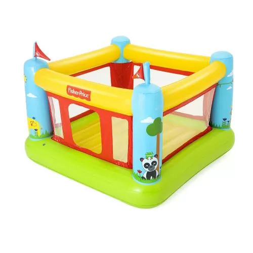 Bestway Fisher-Price Hüpfburg Bouncetastic 175x1 73x135cm - mehrfarbig