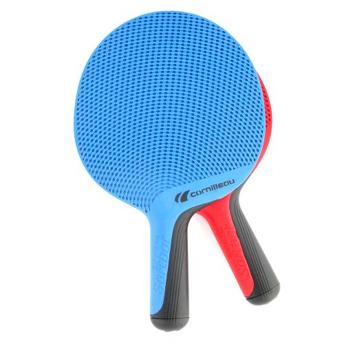 Preview: Cornilleau Tischtennisschläger Softbat D uo - blau rot