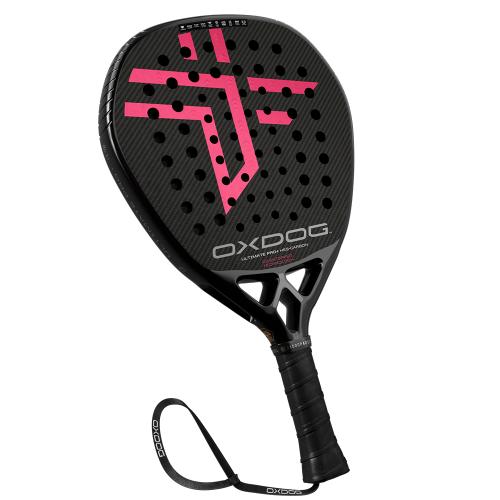 Preview: Oxdog Padelschläger Ultimate Pro+ - schwarz pink
