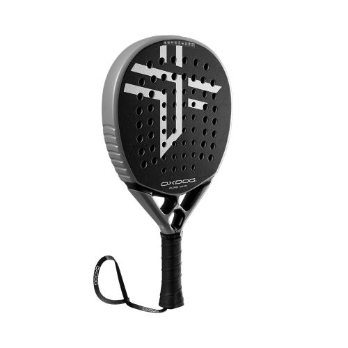 Preview: Oxdog Padelschläger Pure Court - grau schwarz