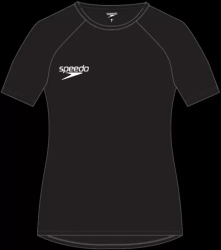 Speedo Technical UV T-shirt Women Teamwear Female Adult - Black