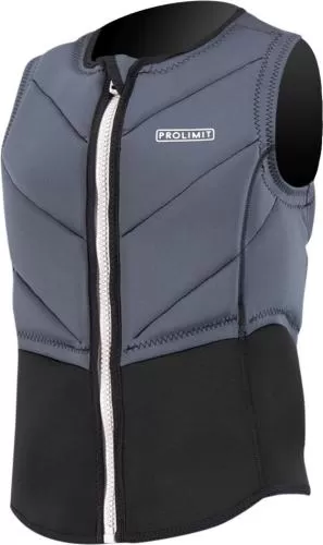Prolimit Fire Vest Half Padded FZ W - Black/Ash/Ivory