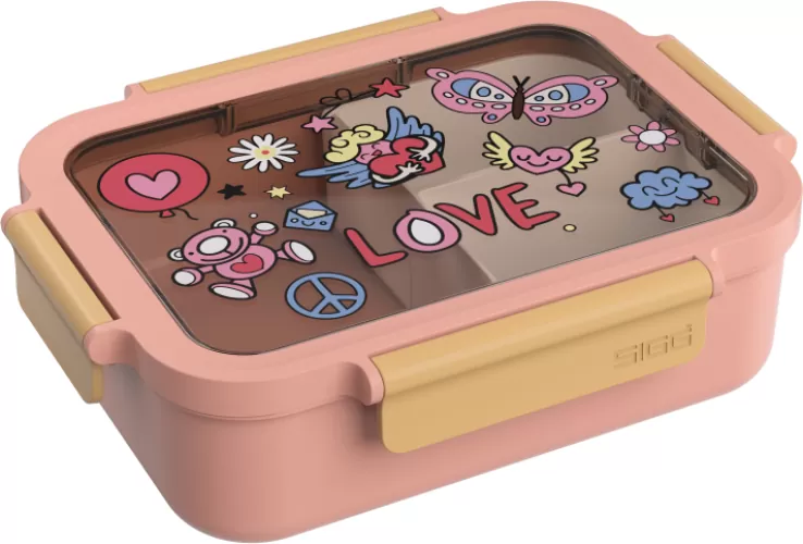 Sigg NIMO LUNCHBOX PEACE & LOVE 1 L