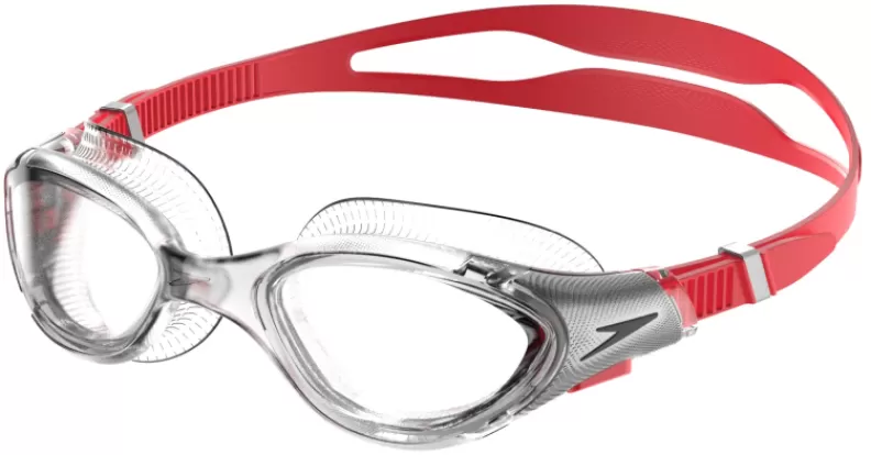 Speedo Biofuse 2.0 Goggles Adults - Fed Red/Silver/Cl