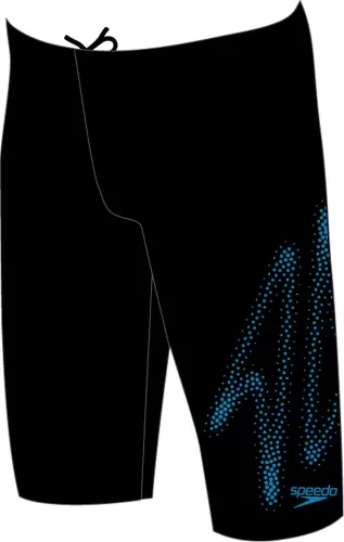 Speedo Hyper Boom Placement Jammer Swimwear Male Adult - Black/Bolt