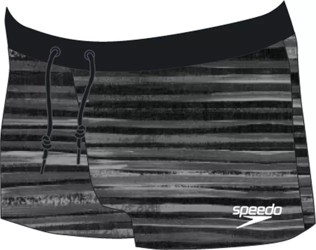 Speedo Valmilton Aquashort Swimwear Male Adult - Black/Dapple Grey