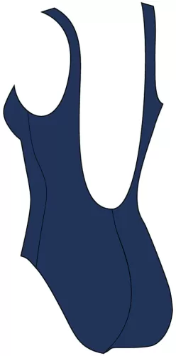 Speedo Logo Deep U-Back Swimwear Female Adult - Ammonite