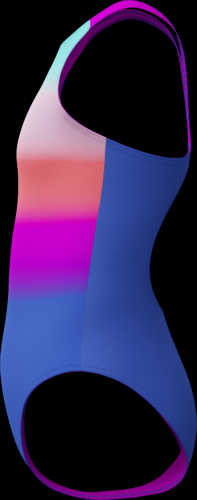 Preview: Speedo Printed Pulseback Swimwear Female Junior/Kids - Cobalt Pop