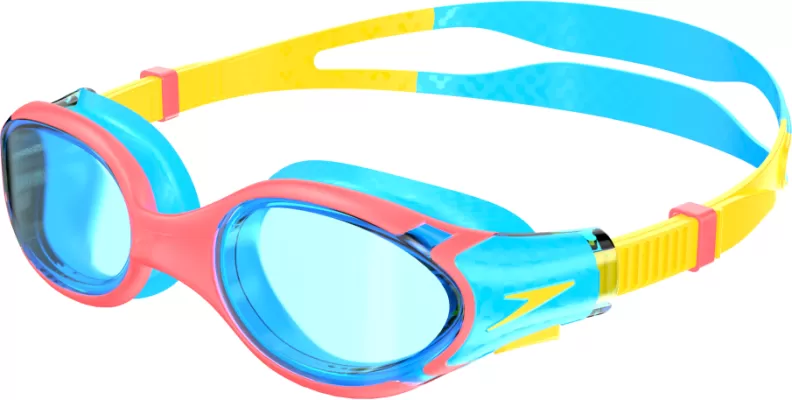 Speedo Biofuse 2.0 Junior Goggles Unisex Junior/Kids - Bolt/Mango/Coral