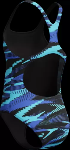 Speedo HyperBoom Allover Medalist Swimwear Female Junior/Kids - Cobalt Pop