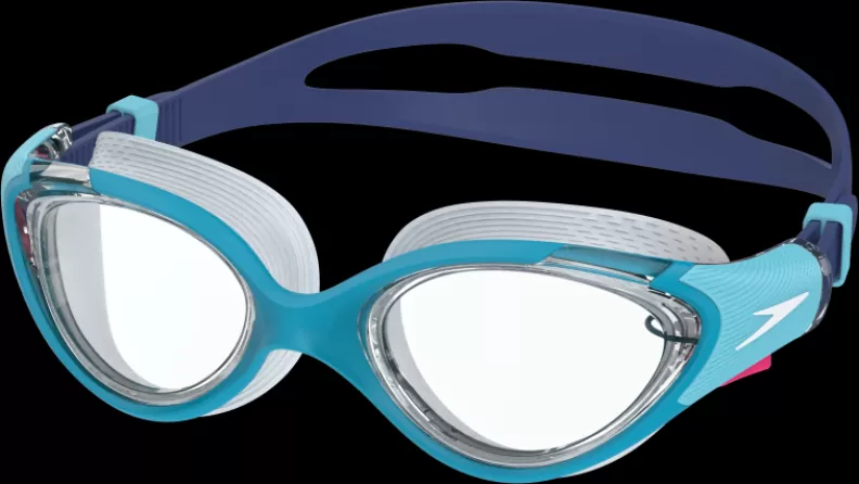 Speedo Womens Biofuse 2.0 Goggles Female Adult - Mayan Blue / Clear