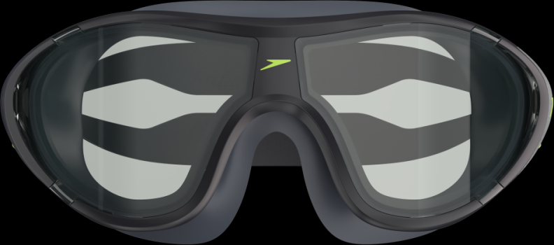 Preview: Speedo Biofuse 2.0 Mask Goggles Adult - Black/Steel