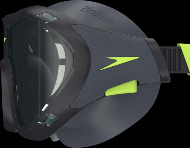 Preview: Speedo Biofuse 2.0 Mask Goggles Adult - Black/Steel