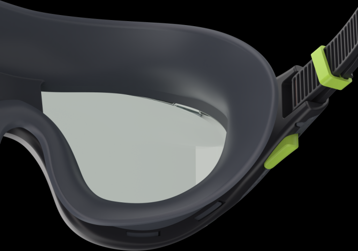 Preview: Speedo Biofuse 2.0 Mask Goggles Adult - Black/Steel