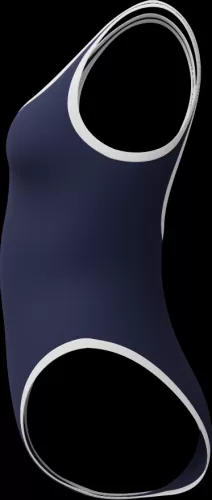 Speedo Solid Bound Scoop 1 Pc Swimwear Female Adult - Peacoat