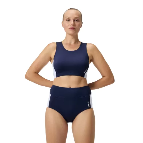 Speedo CB Banded Boyleg Btm Swimwear Female Adult - Peacoat