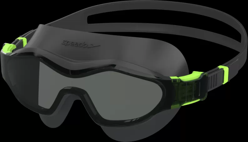 Speedo Hydrosity Swim Mask Goggles Adult - Speedo Black / Smoke