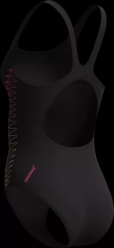 Speedo Placement Muscleback Swimwear Female Adult - Anthracite