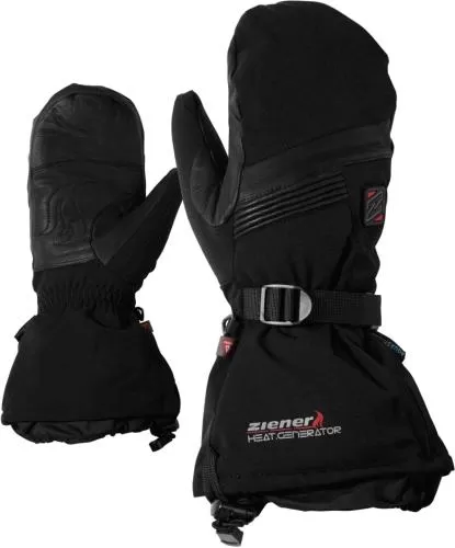 Ziener GION AS PR Hot mitten glove ski alpine - black