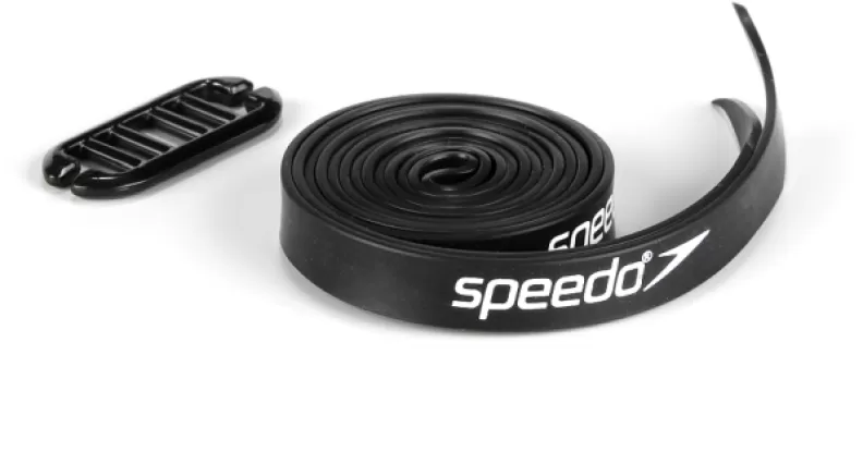 Speedo Spare Silicone Strap Goggles Adults - Black