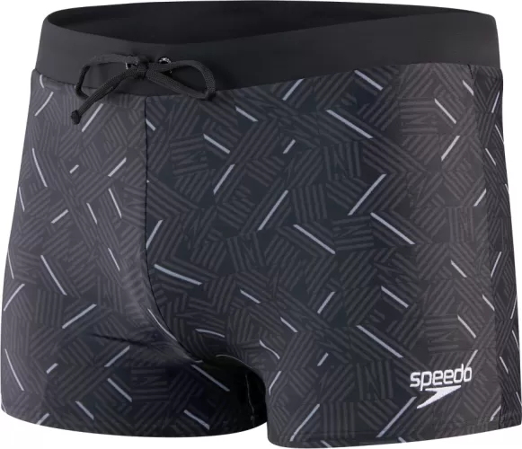 Speedo Valmilton Aquashort Swimwear Male Adult - Black/Oxid Grey