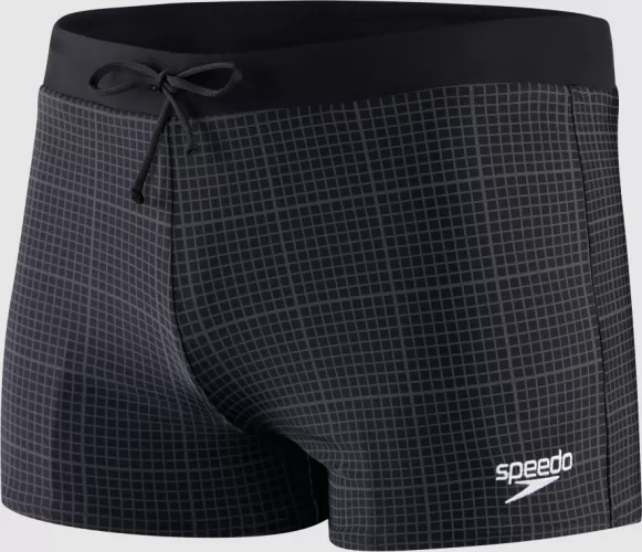 Speedo Valmilton Aquashort Swimwear Male Adult - Black/Oxid Grey/S