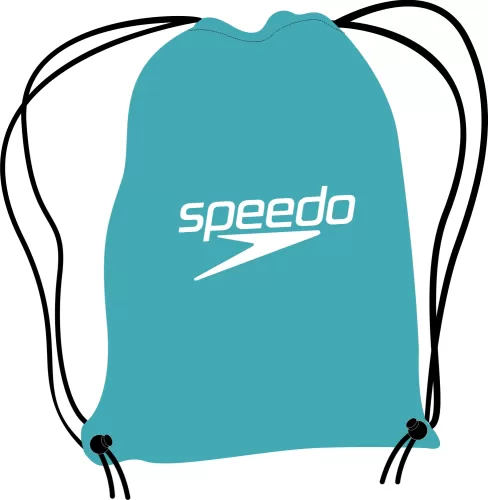 Speedo Equipment Mesh Bag Bags - Fluo Arctic / Bla