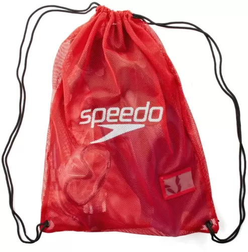 Speedo Equip Mesh Bag XU Bags - Fed Red