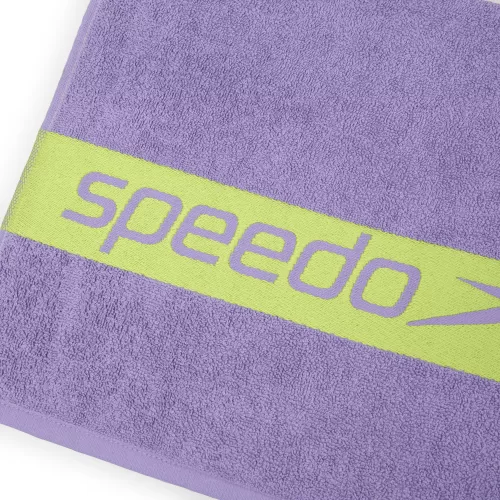 Speedo Border Towel Towels - Miami Lilac/Sprit