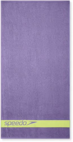 Speedo Border Towel Towels - Miami Lilac/Sprit