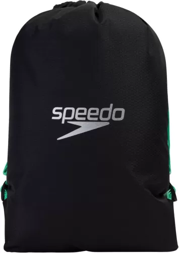 Speedo Pool Bag Adult Unisex - Black/Green Glow