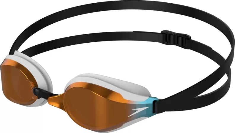 Speedo Fastskin Speedsocket 2 Mirror Goggles Adults - Black/White/Fire