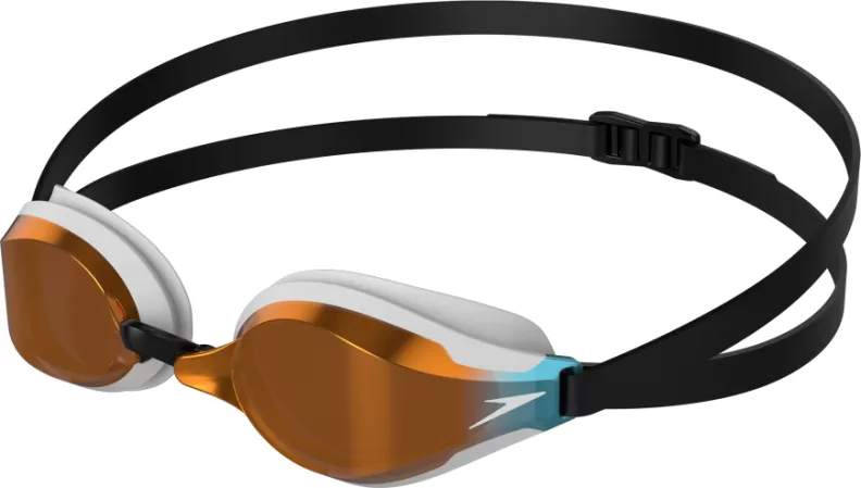 Speedo Fastskin Speedsocket 2 Mirror Goggles Adults - Black/White/Fire