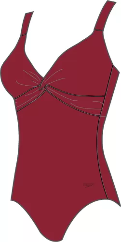 Speedo Brigitte Shaping 1PC Swimwear Female Adult - Regal Red