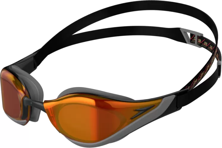 Speedo Fastskin Pure Focus Mirror Goggles Adults - Black/Cool Grey/F
