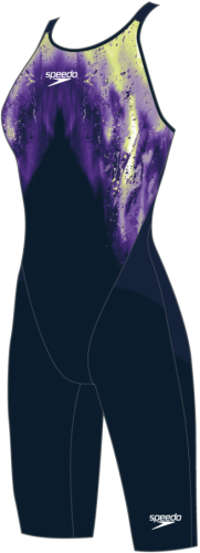 Preview: Einzelstück Speedo Badeanzug Fastskin LZR Pure Valor Closed Race Female - True Navy/Miami L